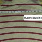 Love J gold dust and dark red tank top size M