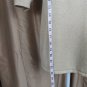 N.E.K. Primary Pieces Gold Dust Scoop Neckline Short Sleeve  Top Size L