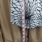 B. Darlin Black & White Floral Print Cotton Blend Dress Size 1/2
