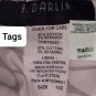 B. Darlin Black & White Floral Print Cotton Blend Dress Size 1/2
