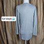 J crew gray detail neckline top size L