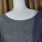 Michael Michael Kors Gray Logo Top Size M