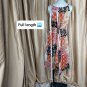 Sheri Martin Mix Print  Braided Straps Tie Back Side Zip Dress Size 6