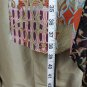 Sheri Martin Mix Print  Braided Straps Tie Back Side Zip Dress Size 6