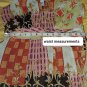 Sheri Martin Mix Print  Braided Straps Tie Back Side Zip Dress Size 6