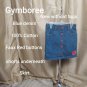 New Without Tags Gymboree Denim Faux Button Down Skirt Size 8