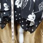 Jones New York 100% Silk Blackand White Printed Layered Skirt Size 4