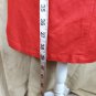 Ambrosia red and white trim detail dress  size M