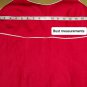 Ambrosia red and white trim detail dress  size M