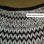 Saint Tropez West White Sparkle A-line Side Button Closing Skirt Size 4