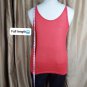 Faded Glory red sparkle scoop neck tank size 2X (20)