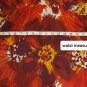 Chesley Shades Of Orange Printed Twisted Neck Tie Maxi Dress Size XL