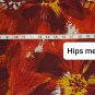 Chesley Shades Of Orange Printed Twisted Neck Tie Maxi Dress Size XL