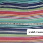 Torrid Size 1 Colorful Striped Upper Pocket Sheer Tank Top