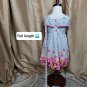 Penelope Mack Cotton Polka-dot Mock Off Shoulder Dress Size 3T