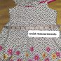 Penelope Mack Cotton Polka-dot Mock Off Shoulder Dress Size 3T