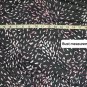 NEW Nicole Miller Original Black Print Side Tie Retro Dress Size XL