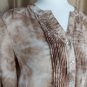 Chico size 0 beige / ivory detail top