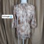 Chico size 0 beige / ivory detail top