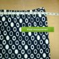 toto n ko black / ivory print elastic waist skirt size M