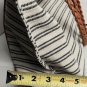 Miztique White & Black Striped Front Slip Pocket Large Tote