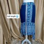 PASSPORT Wide Elastic Waistband Tear Flared Skirt Size L