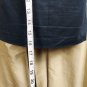 Ann Taylor Black 100% Cotton Cargo Skirt Size 6P