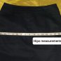 Ann Taylor Black 100% Cotton Cargo Skirt Size 6P