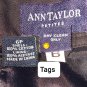 Ann Taylor Black 100% Cotton Cargo Skirt Size 6P