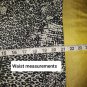 Jones New York Gray And Black Print Keyhole Neckline Top Size L