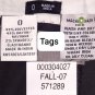 Vintage Gap Black Side Pockets Back Knee Split Pencil Skirt Size 0
