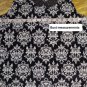 Passport Black & White Print Detail Neck Line Size M
