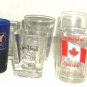 6 fun Assorted Logo & Plain  shot wishkey/ vodka glasses