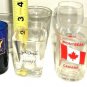 6 fun Assorted Logo & Plain  shot wishkey/ vodka glasses