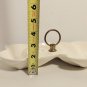 Vintage Double Leaf White Cracked Finish Candy Dish # 100