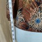 &Acirc;&nbsp;Ell Jay black printed twisted keyhole neckline top size SP