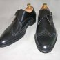 FG6001 full leather single monk strap black size 9.5 USA