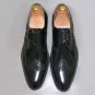 FG6001 full leather single monk strap black size 9.5 USA