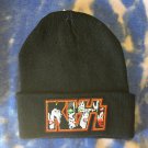 Kiss Black Beanie Hat One Size Fits all Unisex