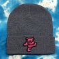 Grateful Dead Red Dancing Bear Gray Beanie