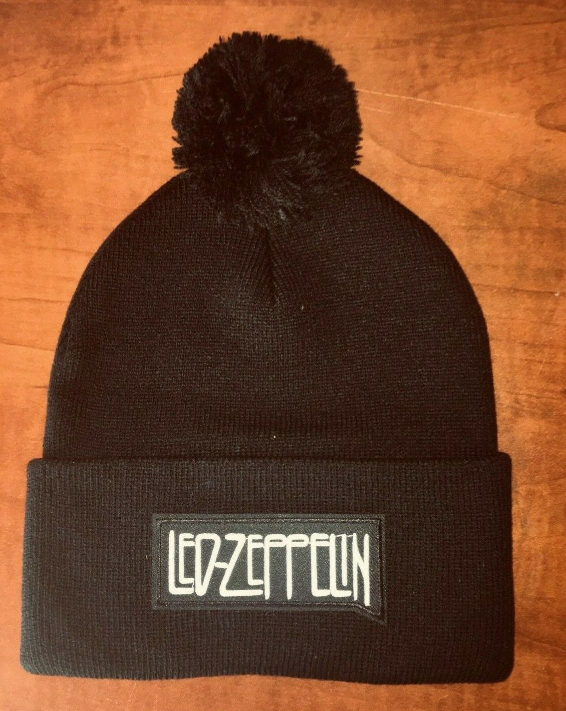 Led Zeppelin Beanie With Pom-Pom