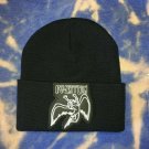 Led Zeppelin Swan Black Beanie One Size Fits All New