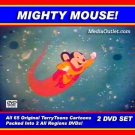 Mighty Mouse Cartoons DVD All 65 TerryToons 2 Archive Grade DVDs