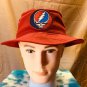 Grateful Dead Steal Your Face Red and Black Bucket Hat's New 2x