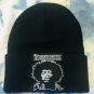 Jimi Hendrix Black Beanie One Size Fits All Unisex