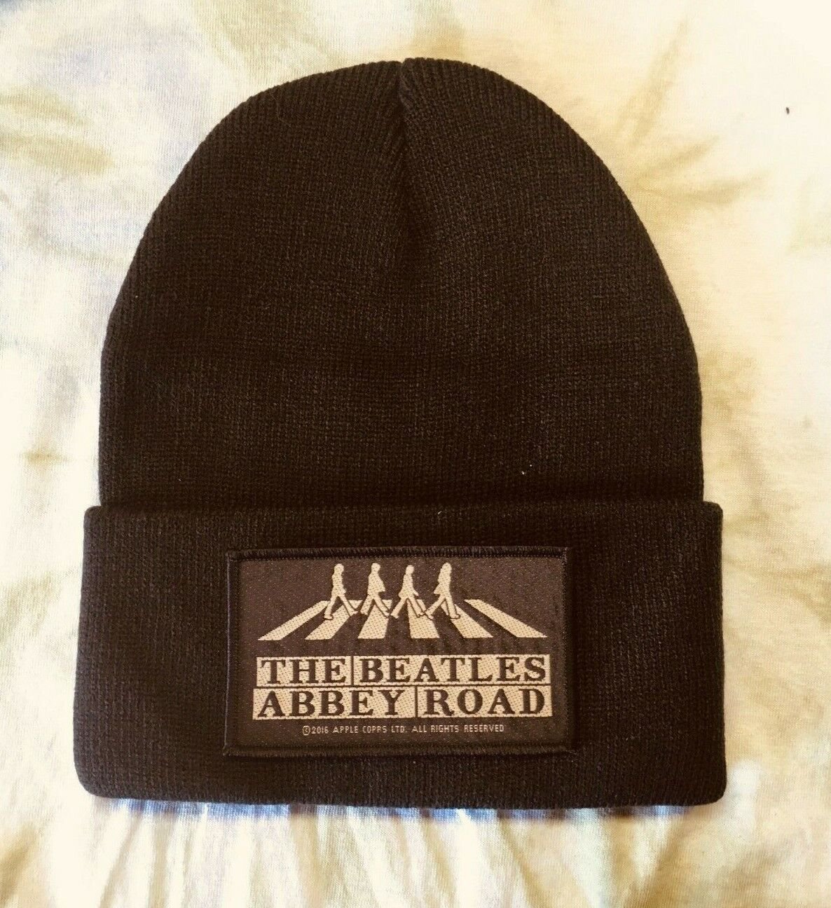 Beatles Abbey Road Black Beanie New