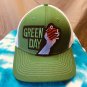 Green Day Kelly Green Trucker Snapback Hat