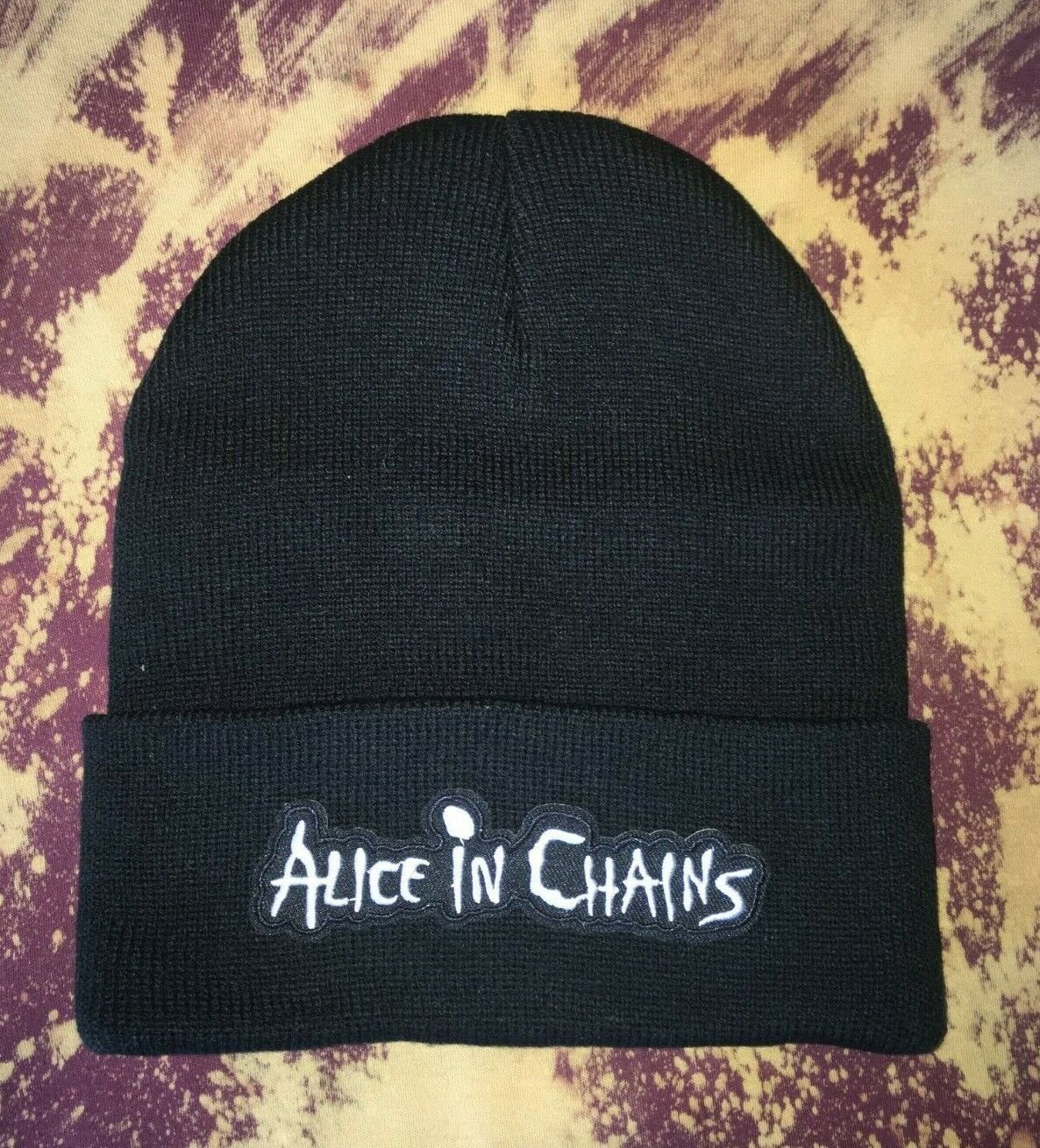 Alice In Chains Black Beanie