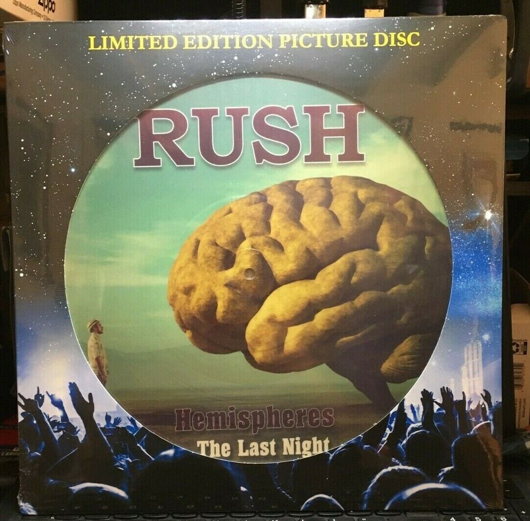 Rush &acirc;��&acirc;�� Hemispheres ...The Last Night Label: Coda Records Picture Disc