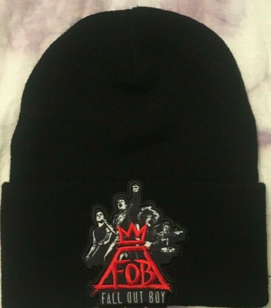 Fall Out Boy Black Beanie